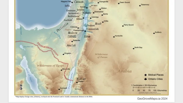 Map of Milk & Maple: Ontario Cities in the Promised Land - Image 2